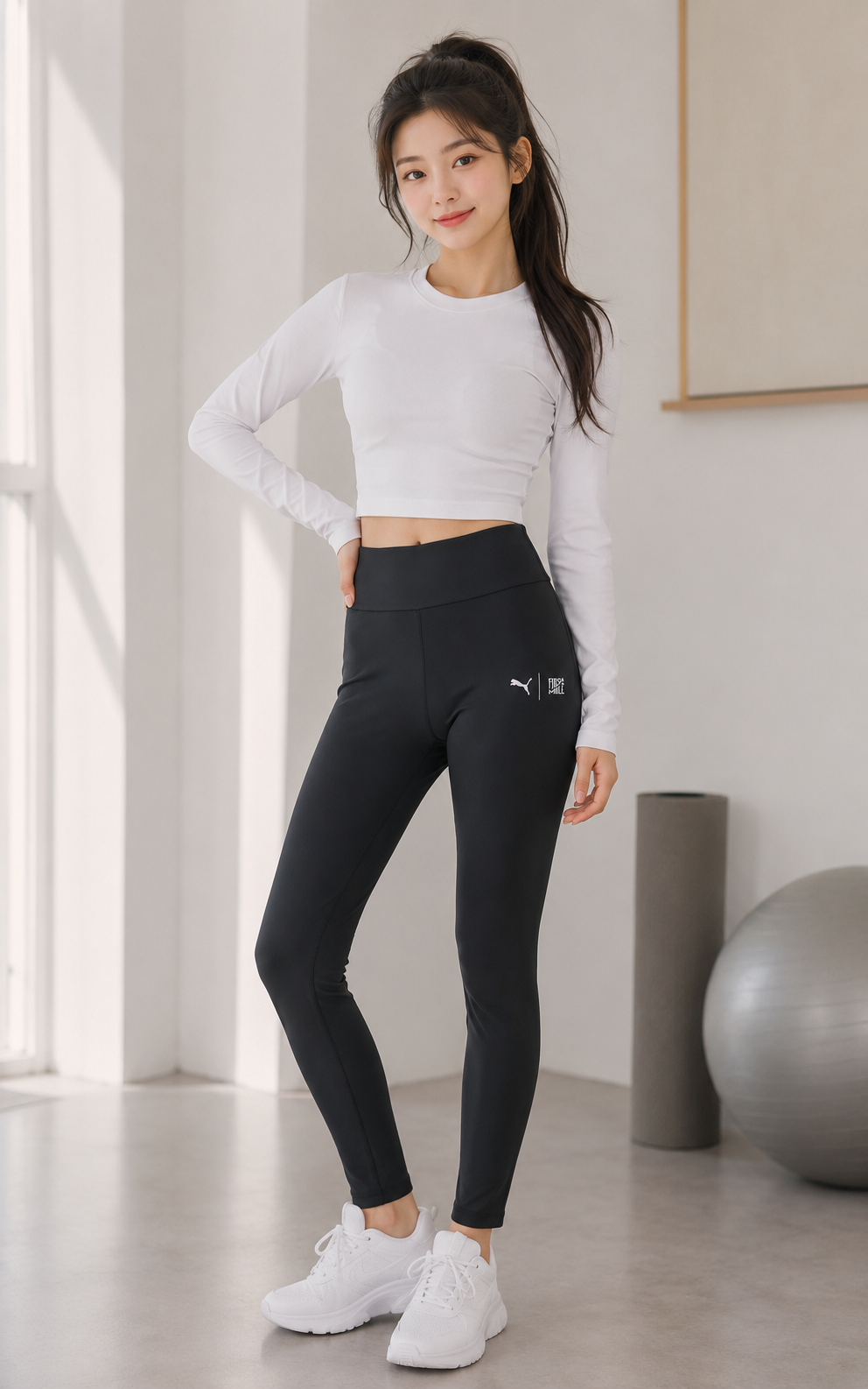 Girls Velocity Performance Leggings