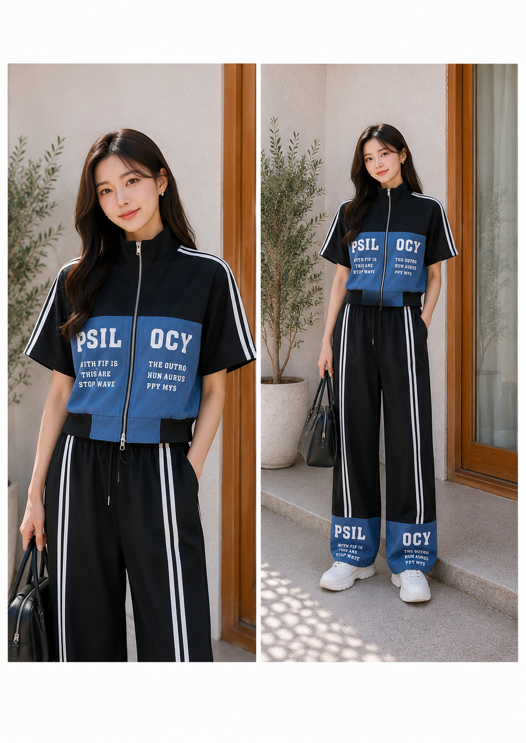 Urban Edge Zip-Up Co-Ord Set
