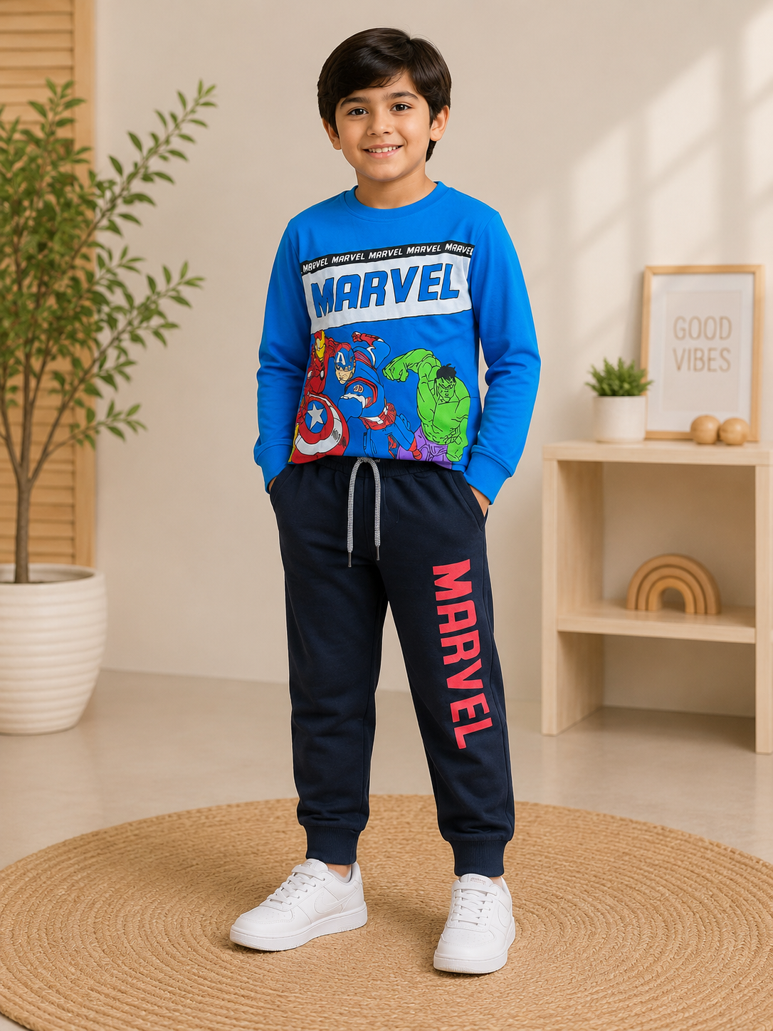 Marvel Superhero Graphic Co-ord Set for Boys