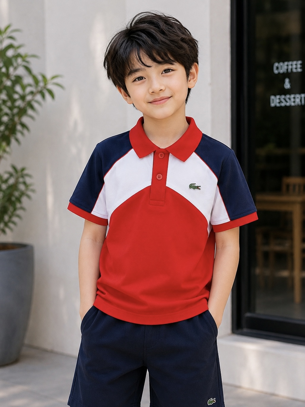 Victory Curve Kids Polo T-Shirt