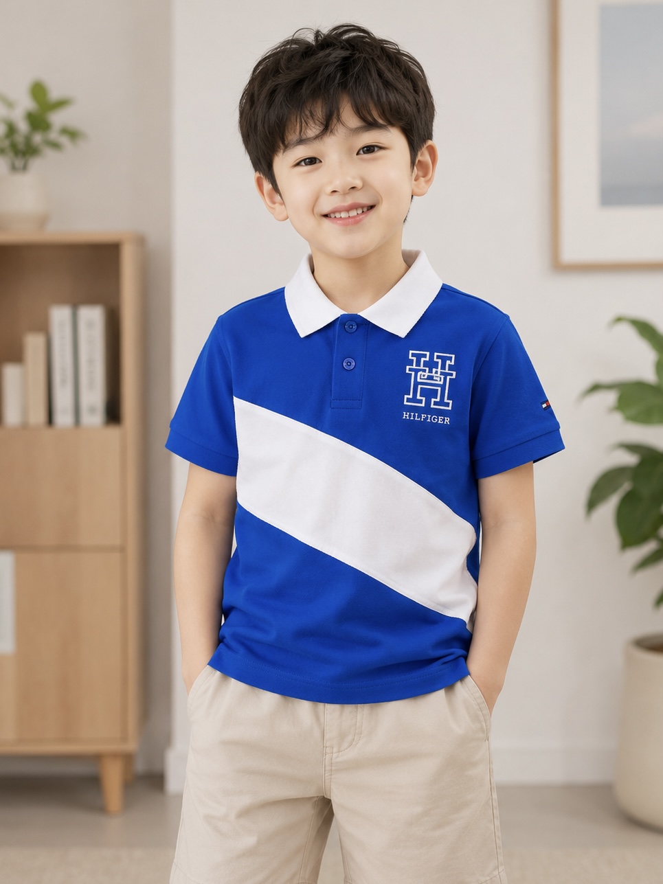 Heritage Stripe Polo T-Shirt