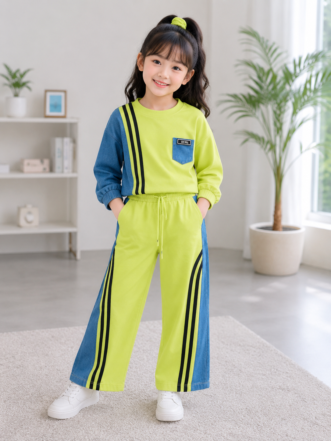 sporty two-piece co-ord set