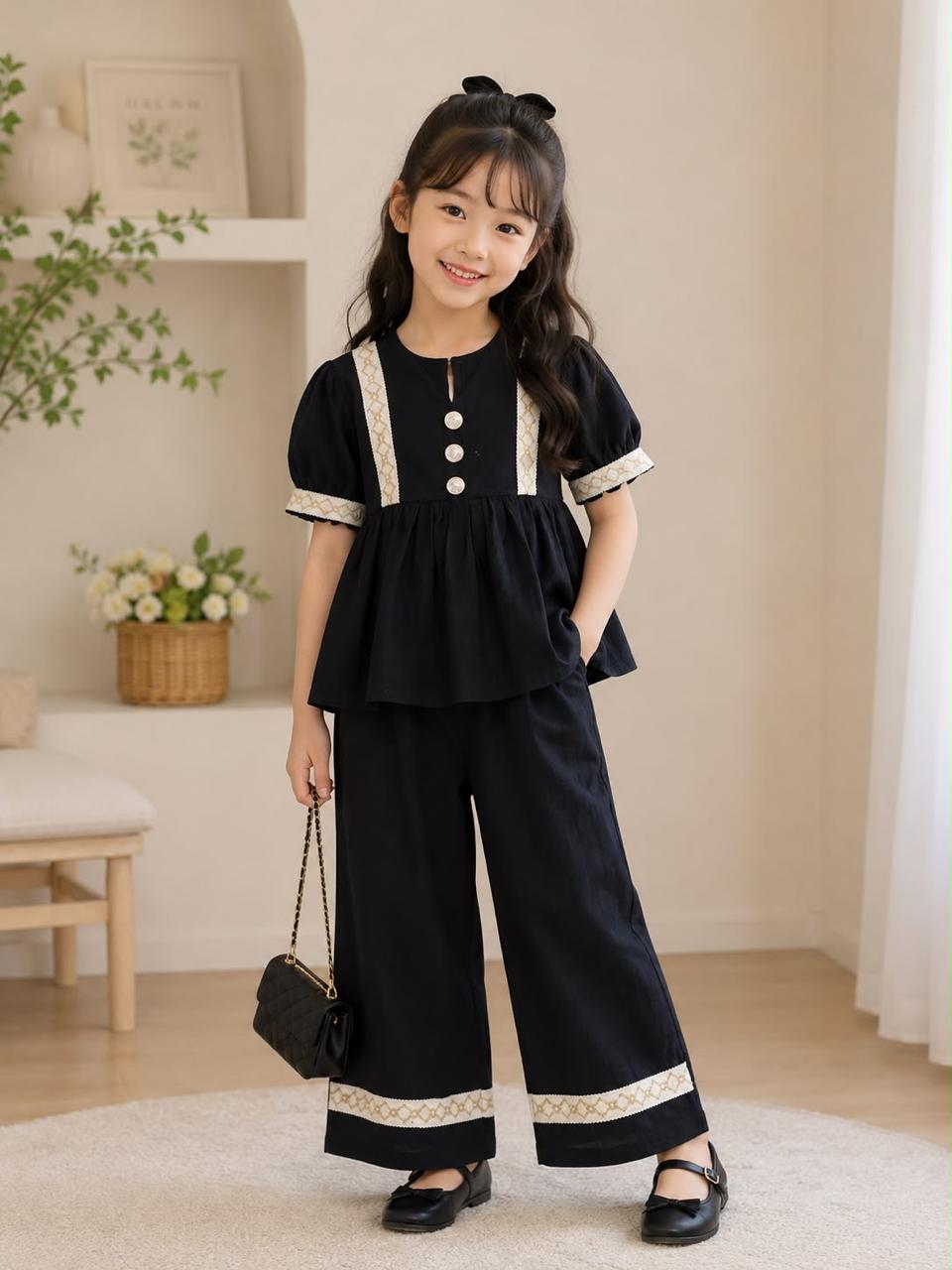 Elegant Heritage Kids Co-Ord Set66
