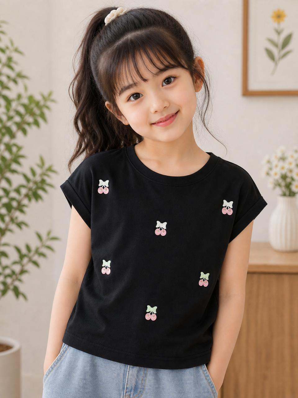 Cherry Charm Kids T-Shirt